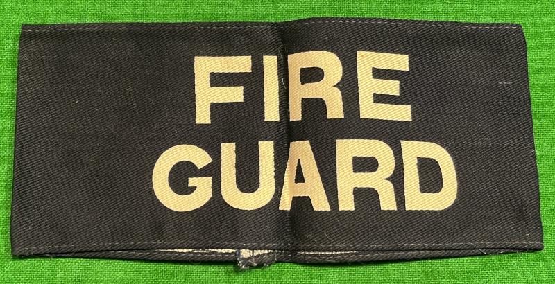 Post 1943 Fire Guard armband.