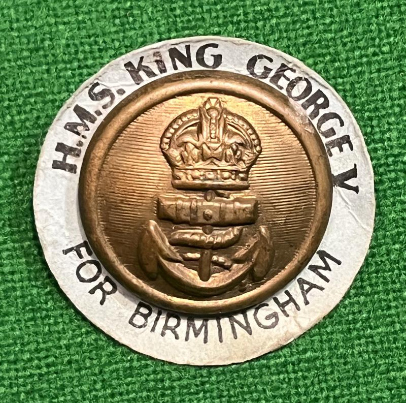 H.M.S. King George for Birmingham badge.