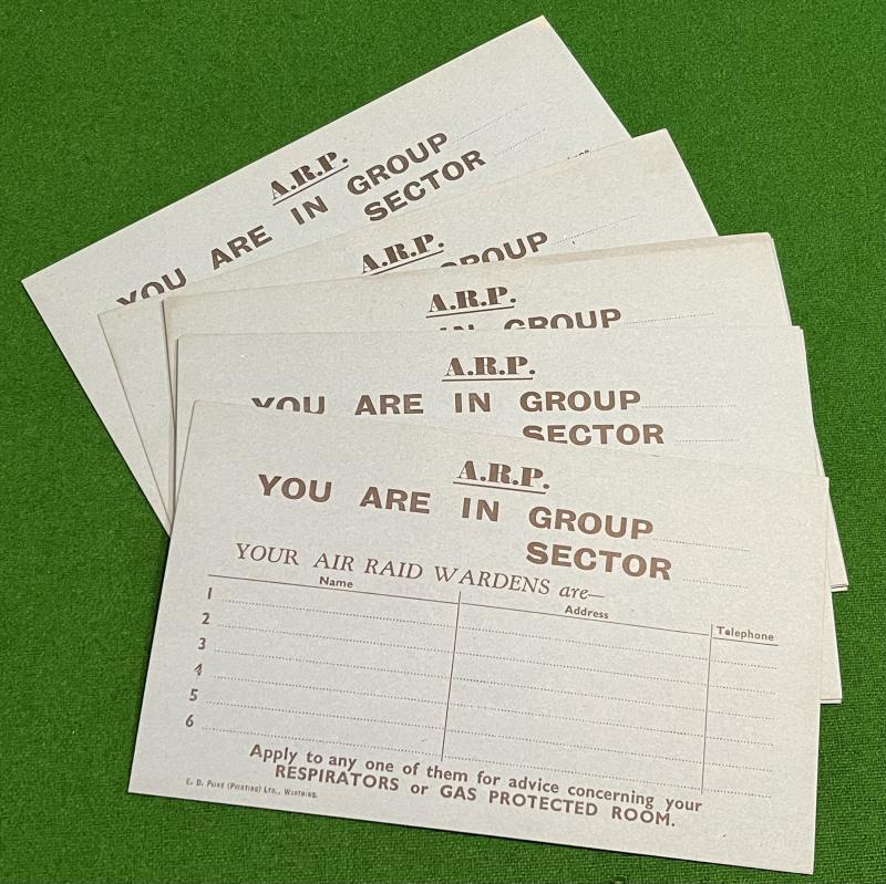 ARP Group and Sector Cards.