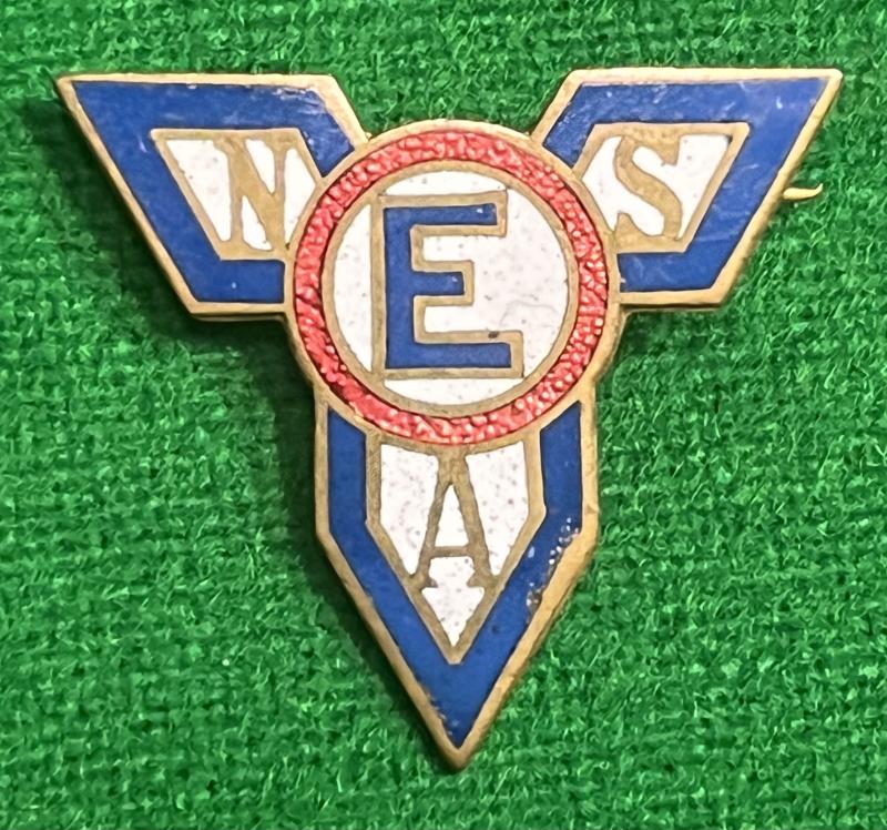 ENSA lapel badge.