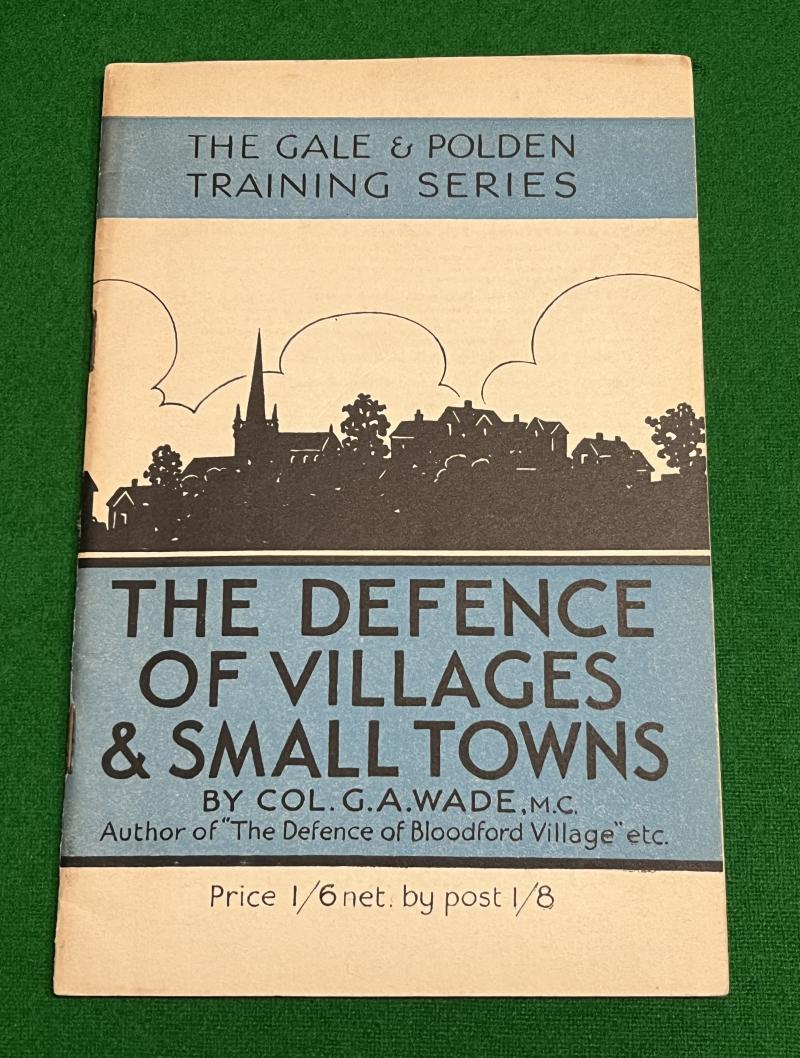 The Defence of Villages & Small Towns.