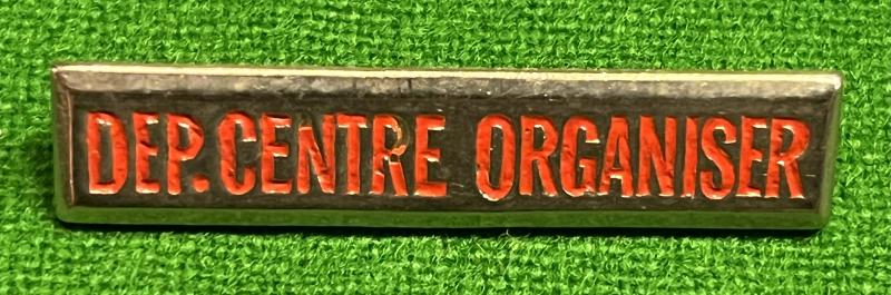 WVS Deputy Centre Organiser ' rank ' bar.