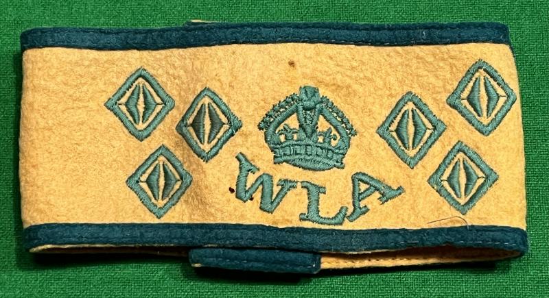 WLA Six Year armband.