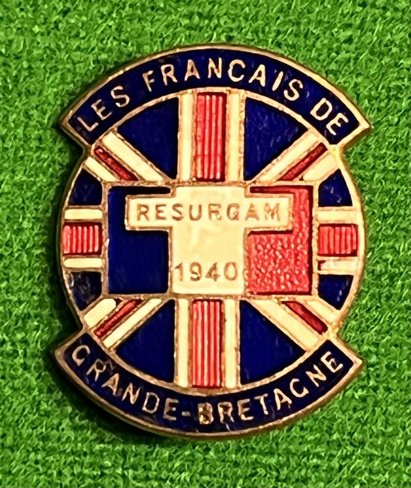 Franco-British Liason Committee lapel badge.