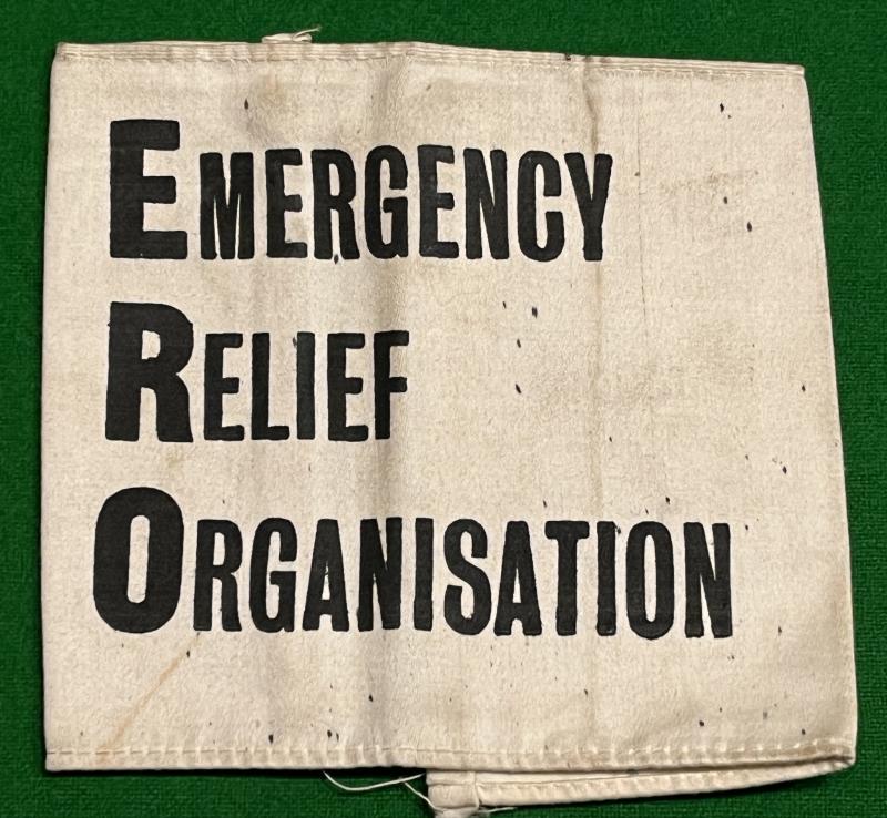 Emergency Relief Organisation Armband.