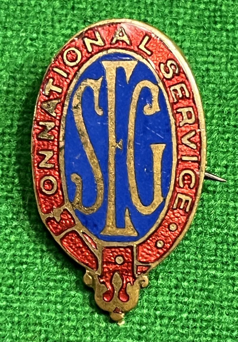 SEG National Service badge.