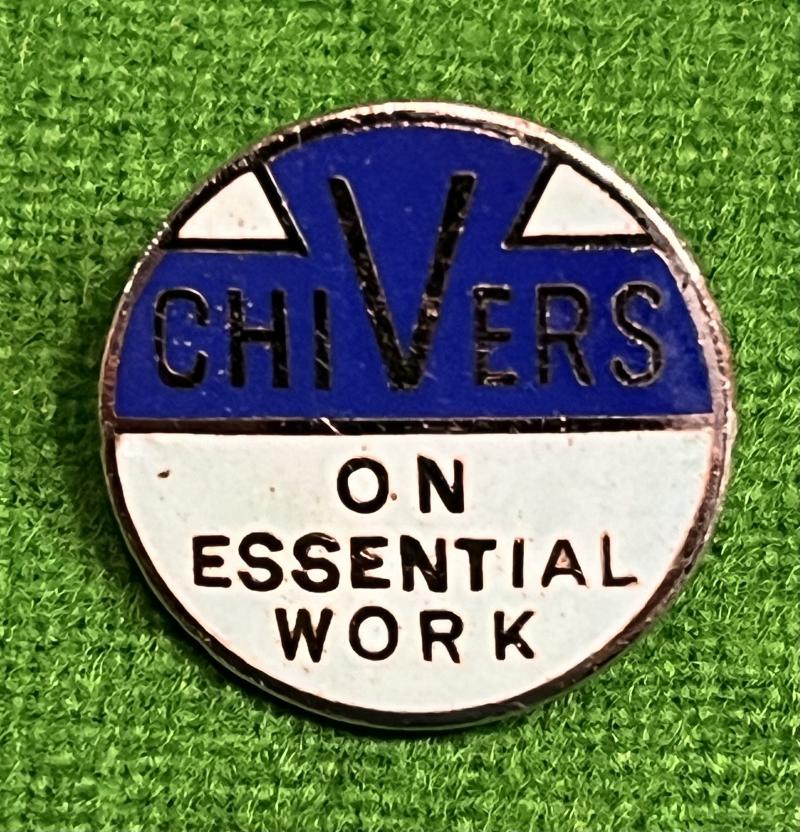 Chivers Essential work badge.