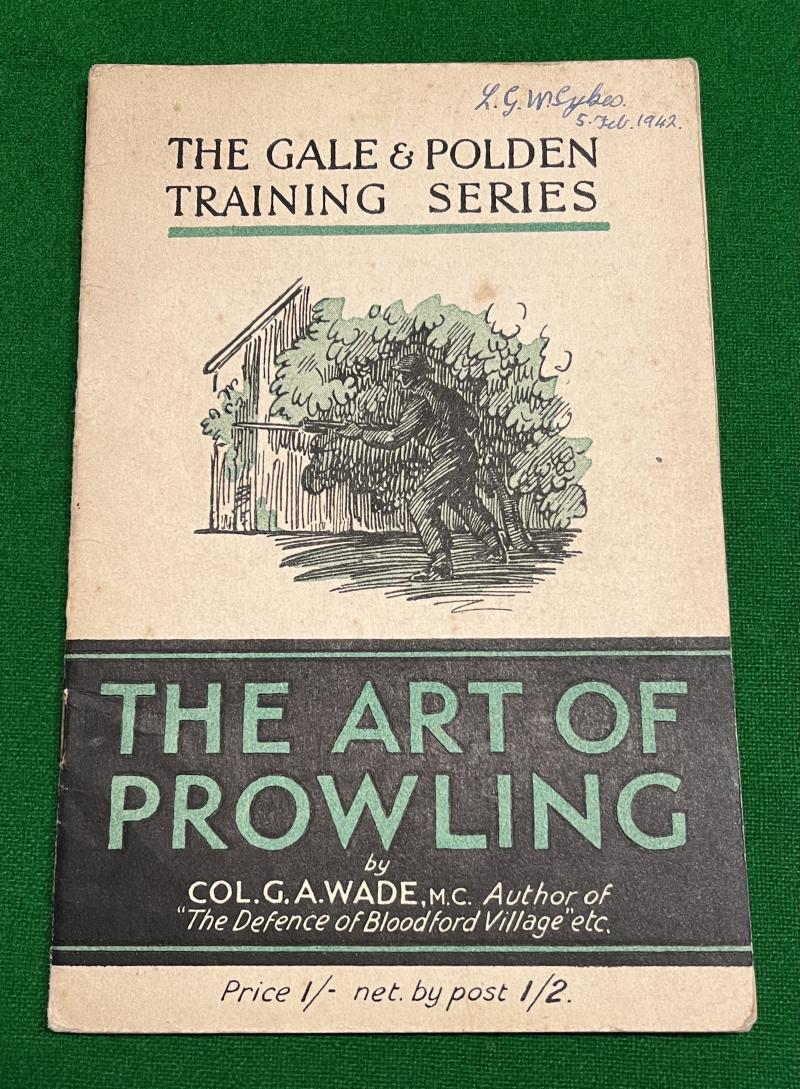 The Art of Prowling, Home Guard manual.