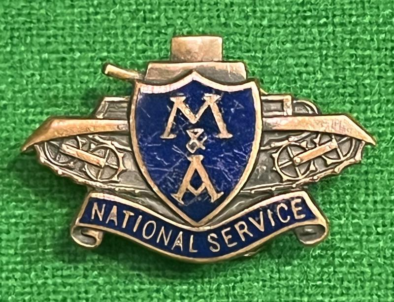 M&A National Service Lapel badge.