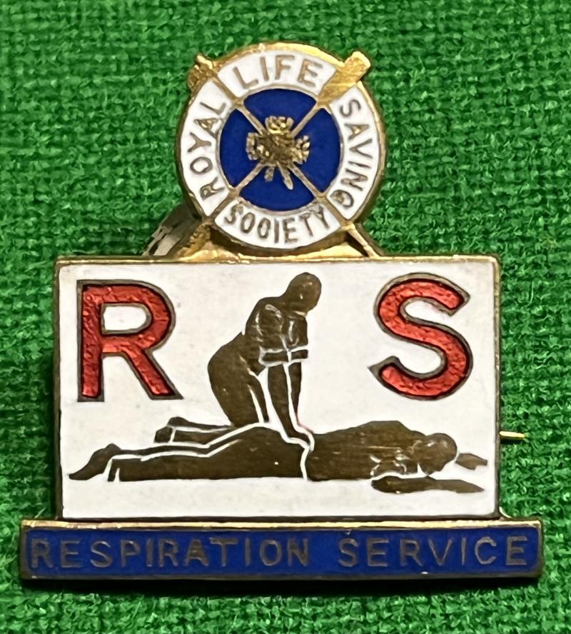 Respiration Service lapel badge.