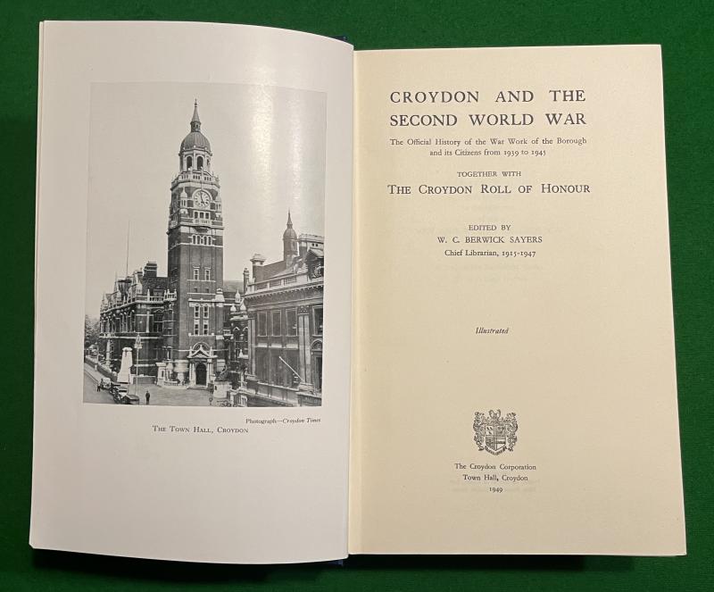 Croydon and the Second World War.