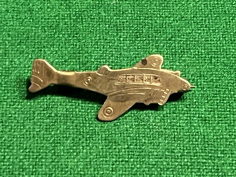 Aeroplane Brooch.