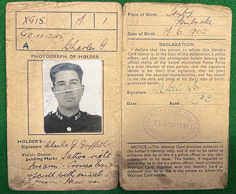 National Identity Card with Endorsement - Police.