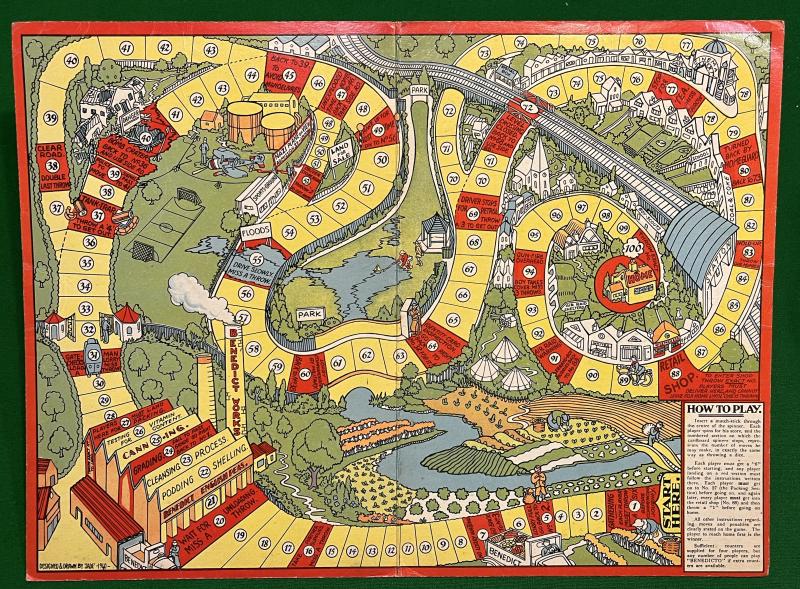 Benedicto or ' Beat the Blitz ' board game.