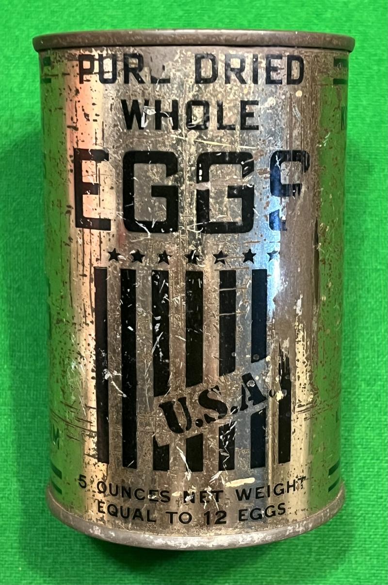 M.O.F. Dried Egg Tin.