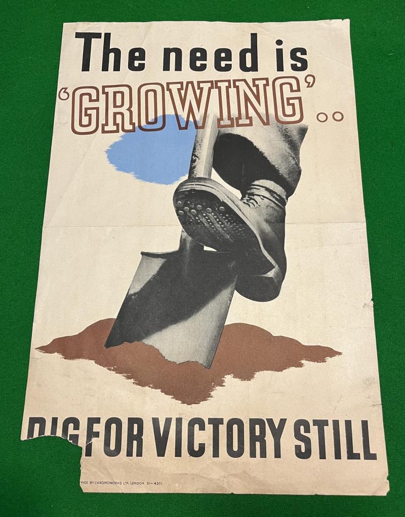 Dig for Victory poster.