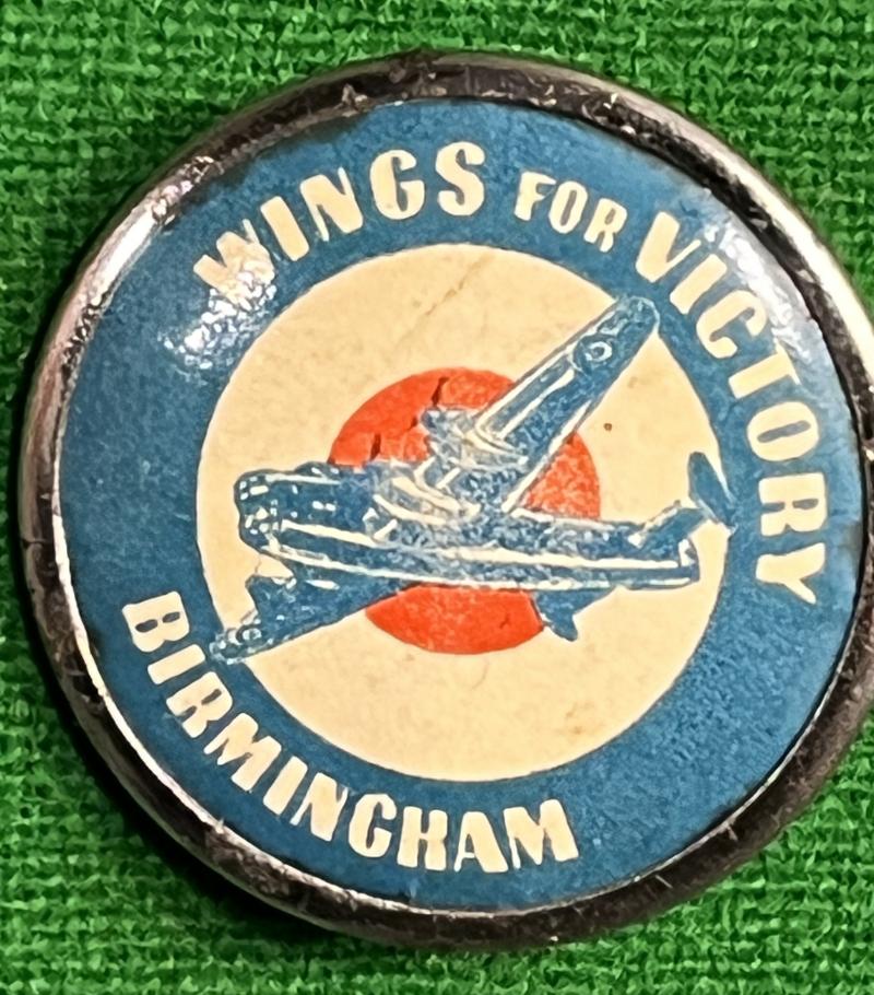 Birmingham Wings for Victory badge.
