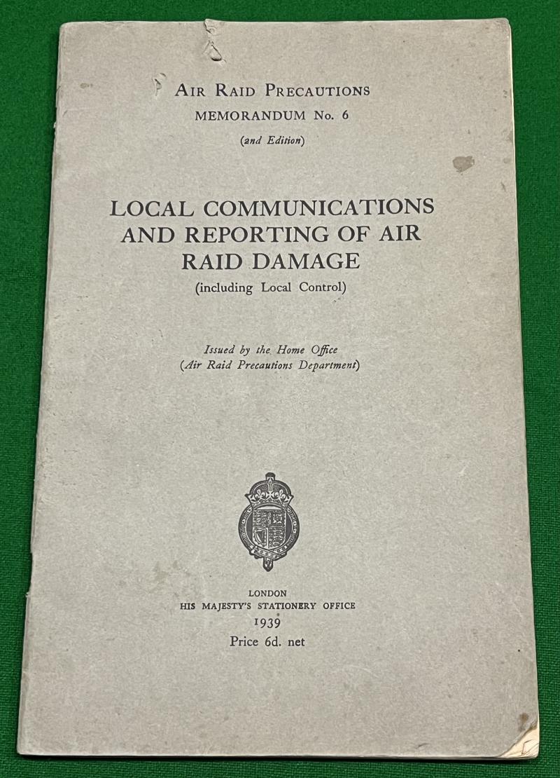 ARP Memorandum No.6 Local Communications & Reporting.