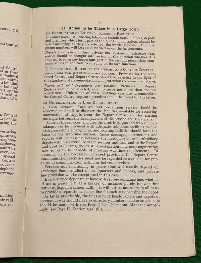 ARP Memorandum No.6 Local Communications & Reporting.