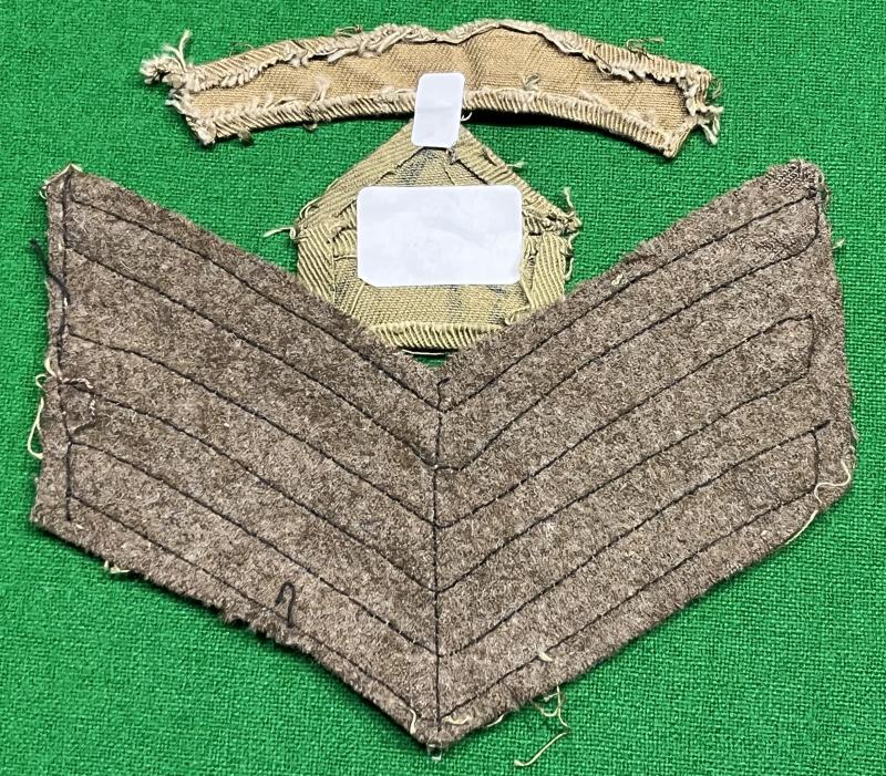 3rd Renfrewshire Battalion Home Guard insignia grouping.