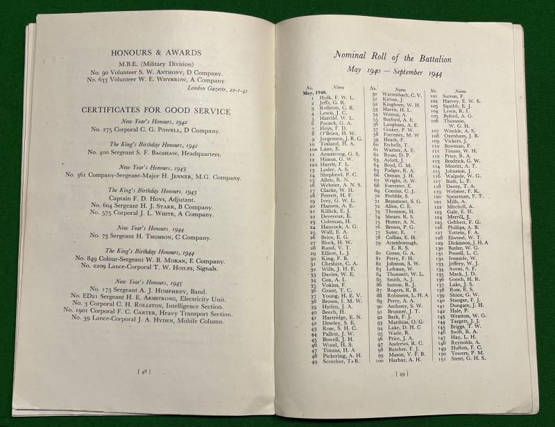 History of the Bromley Home Guard KT51.