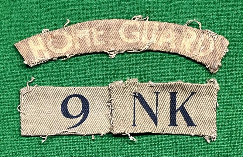 9th Norfolk ( Wymondham ) Battalion Home Guard Titles.