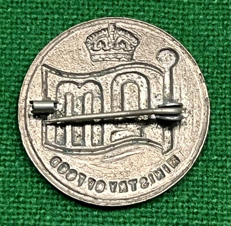 Ministry of Food - Queen's Messenger lapel badge.
