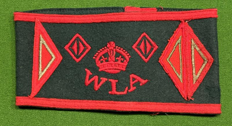 WLA Armband for 3 1/2 Years Service.