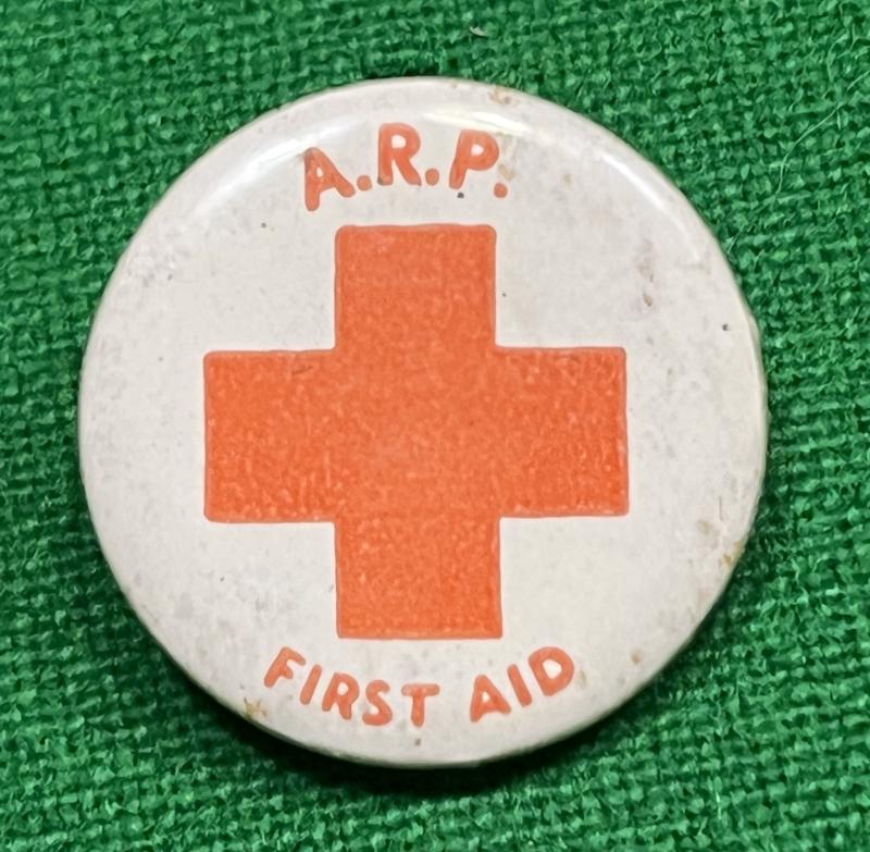 ARP First Aid button badge.