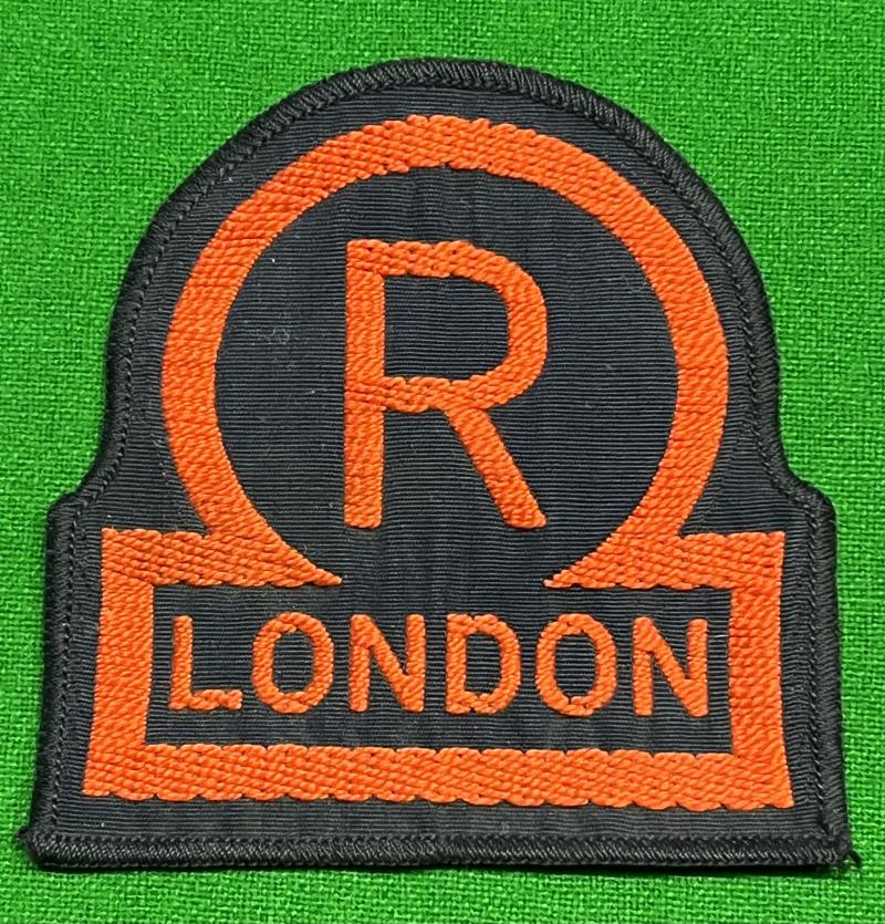 ARP/Civil Defence Rescue Personnel, London badge.