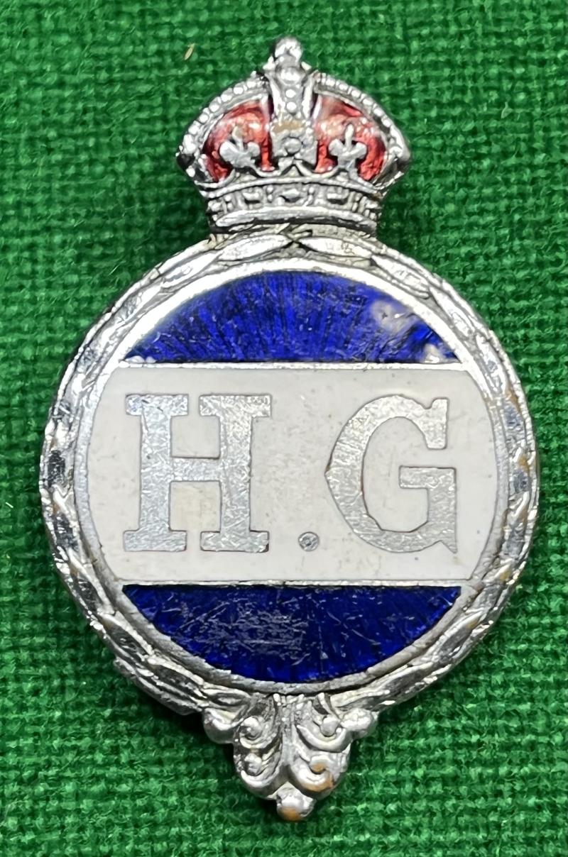 Home Guard Lapel badge.