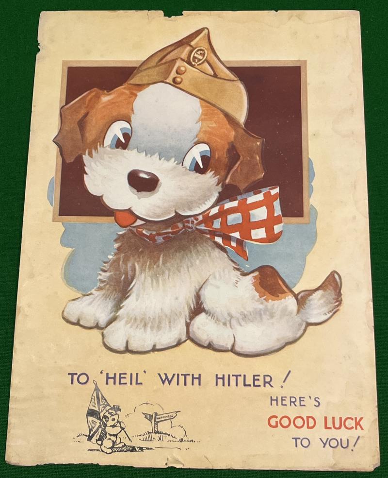 Comic Poster - ' To Heil with Hitler ! '