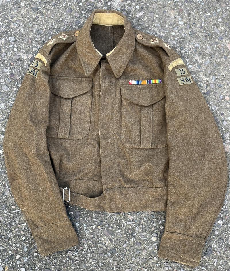 13th (Axbridge) Battalion, Somerset Home Guard tunic.