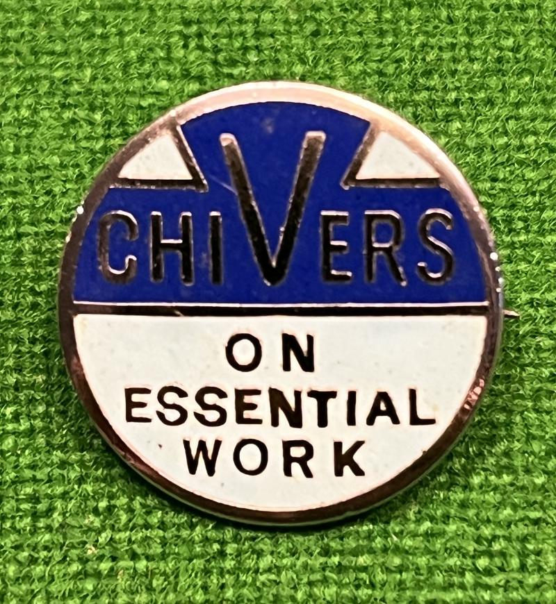 Chivers Essential work badge.