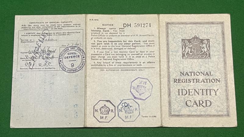 National Identity Card with Endorsement - District Warden.