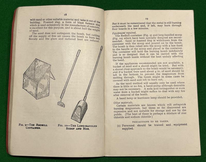 ARP handbook No.9 Incendiary Bombs.