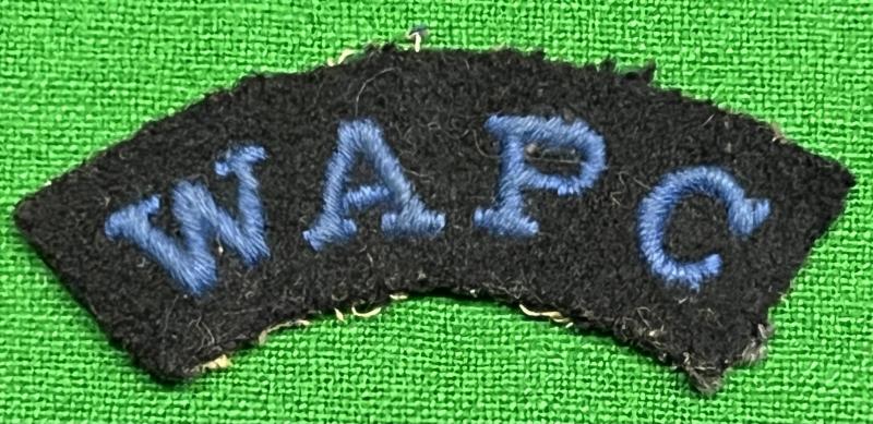 Woman's Auxiliary Police Constable Shoulder title..