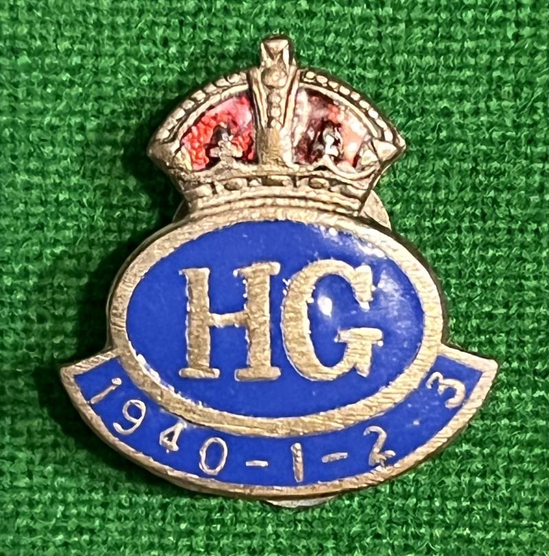 Home Guard Lapel badge with Years of Service.