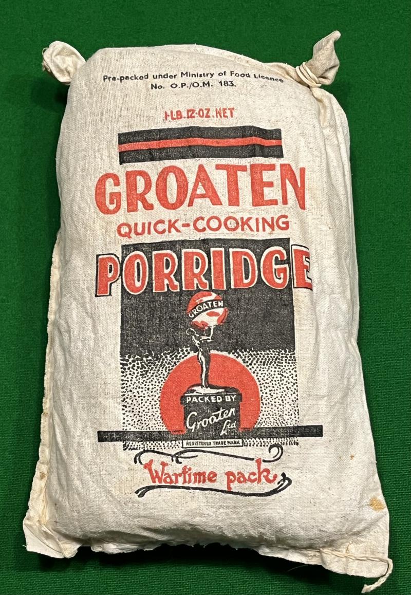 Wartime Porridge Oats.