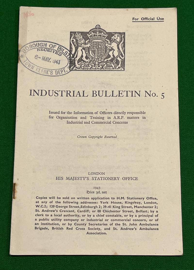 Civil Defence Industrial Bulletin No.5