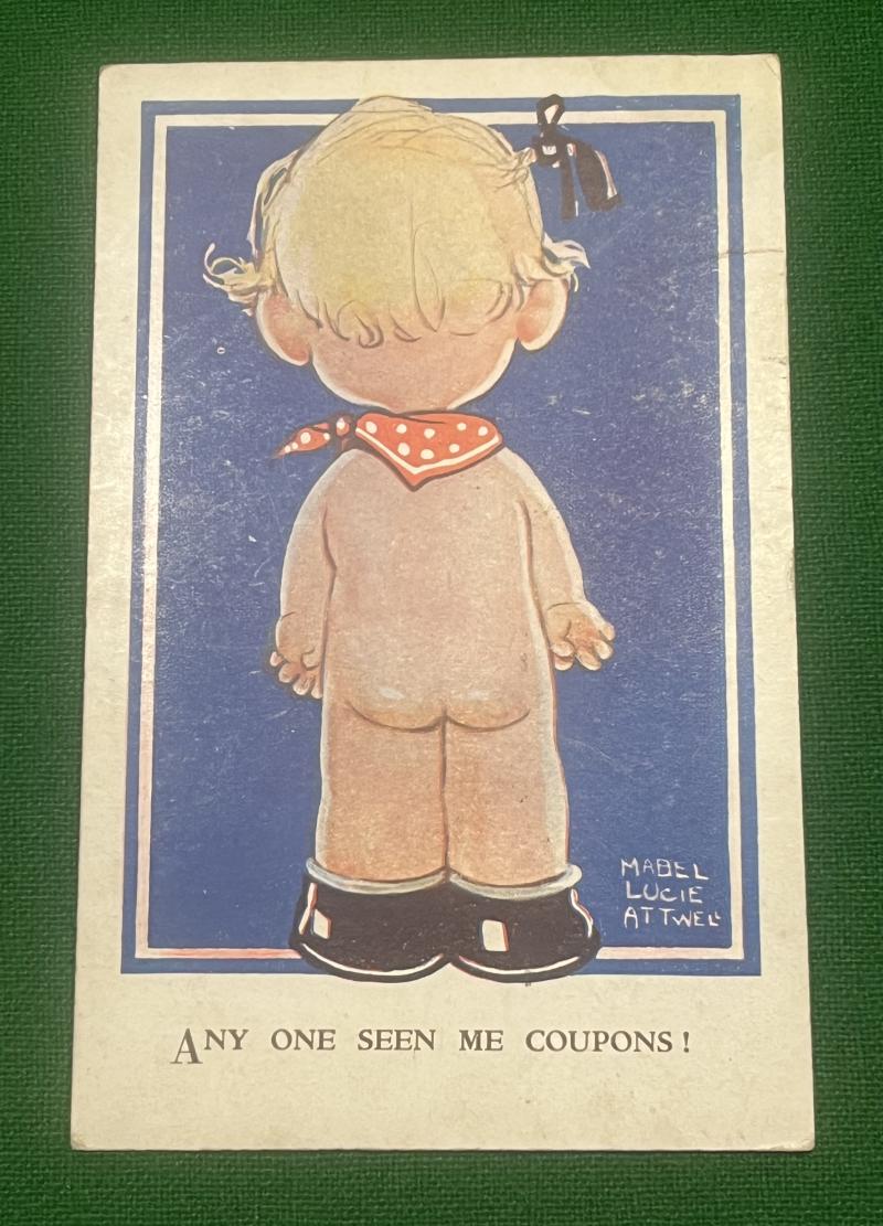Comic postcard - Coupons.