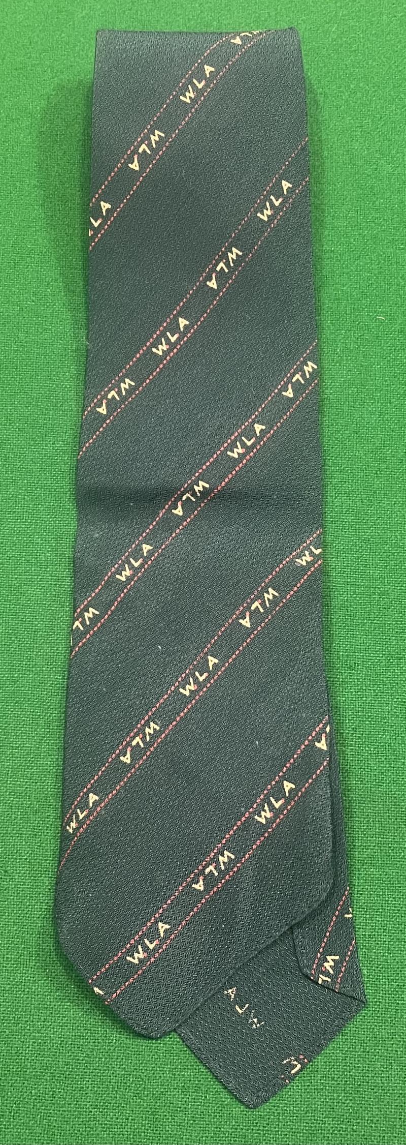 WLA tie.