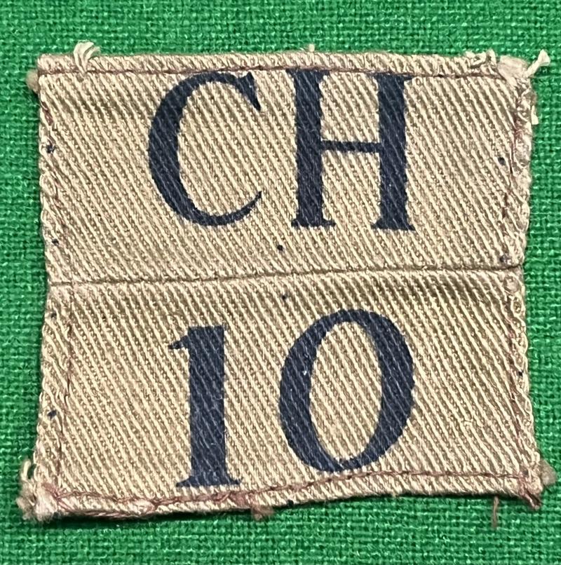 10th Cheshire Battalion Home Guard titles.