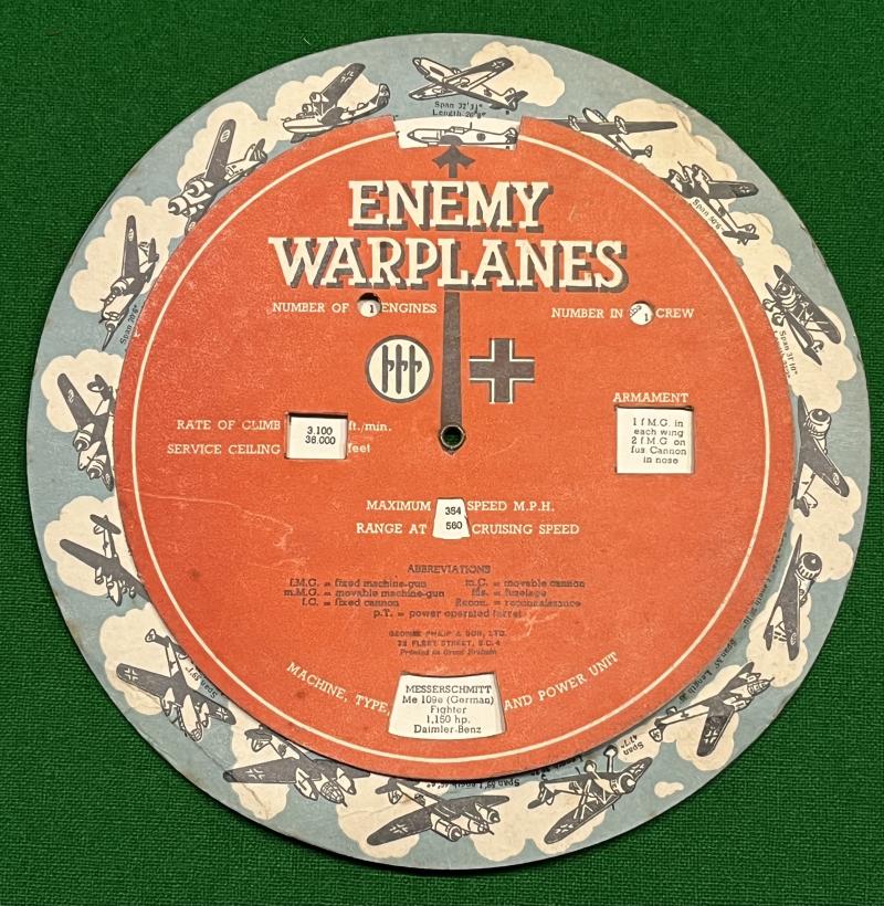 Aircraft identifier disc.
