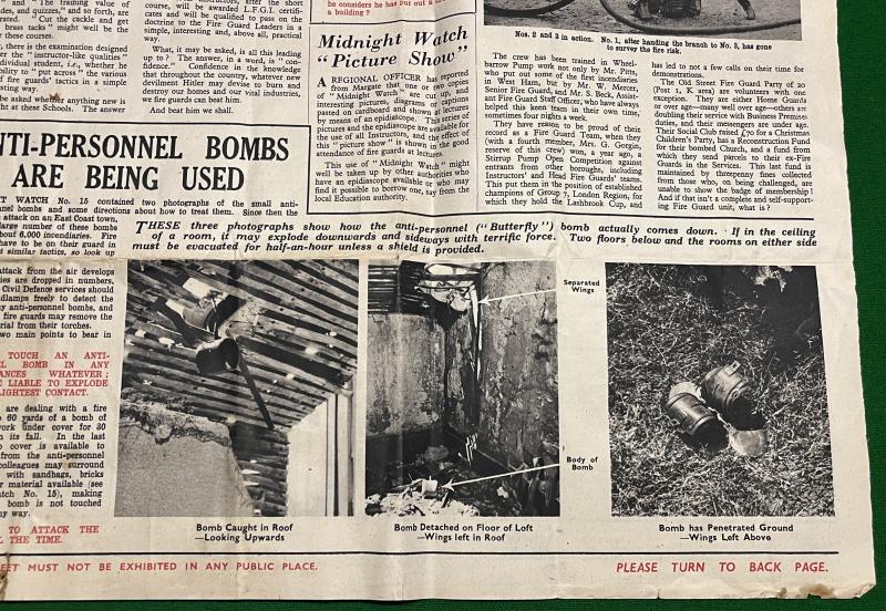 The Midnight Watch - Fire Guard Newspaper. No.17.