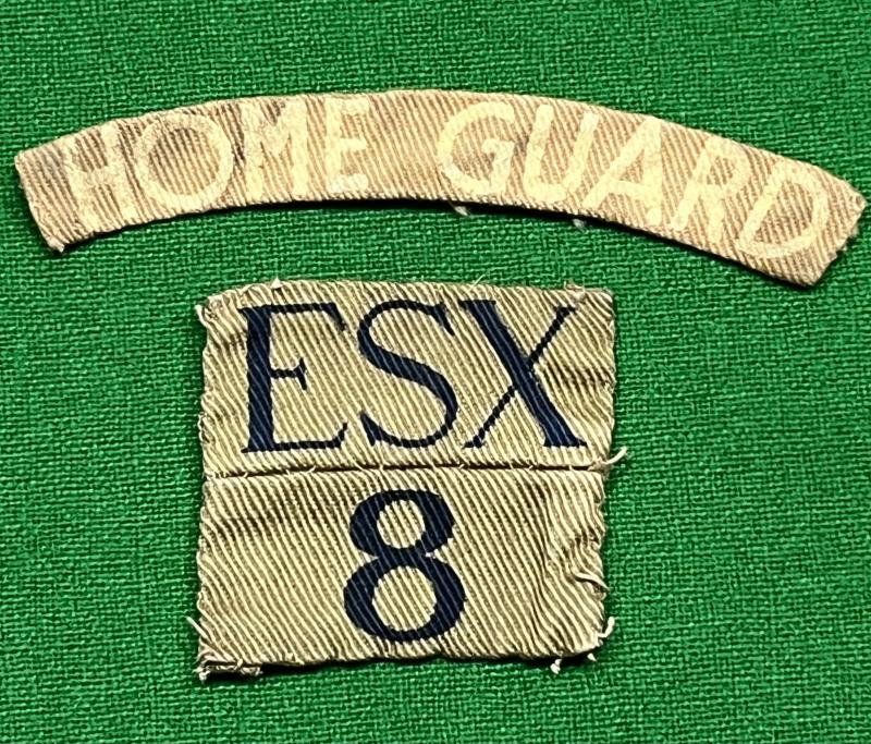 8th Essex Battalion Home Guard titles.