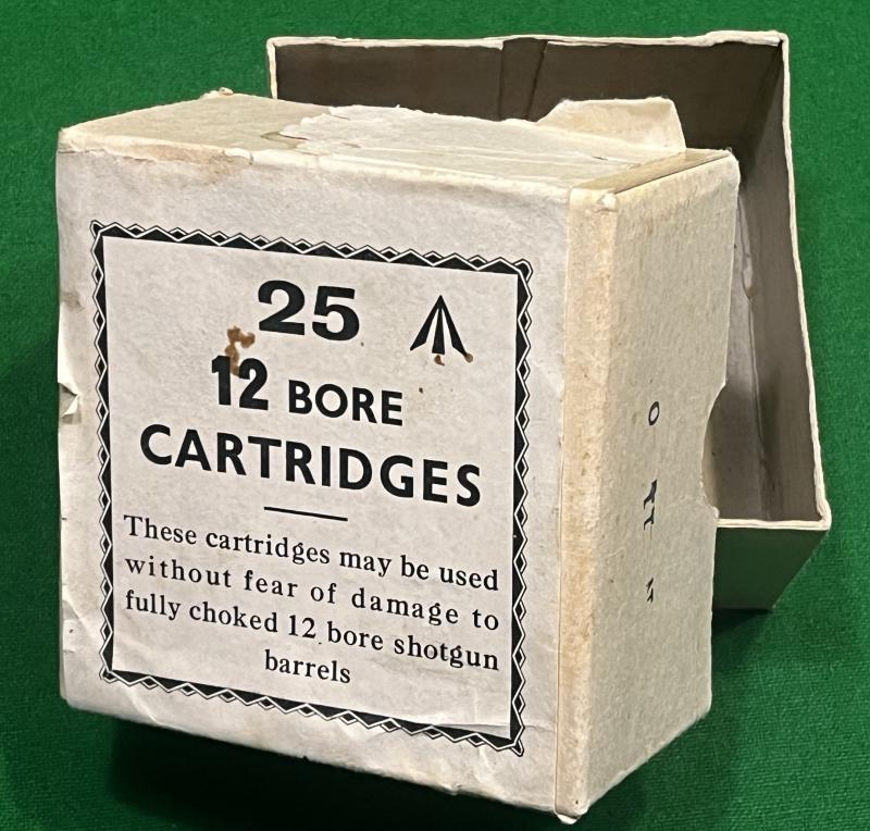 Wartime Shotgun Cartridge Carton.