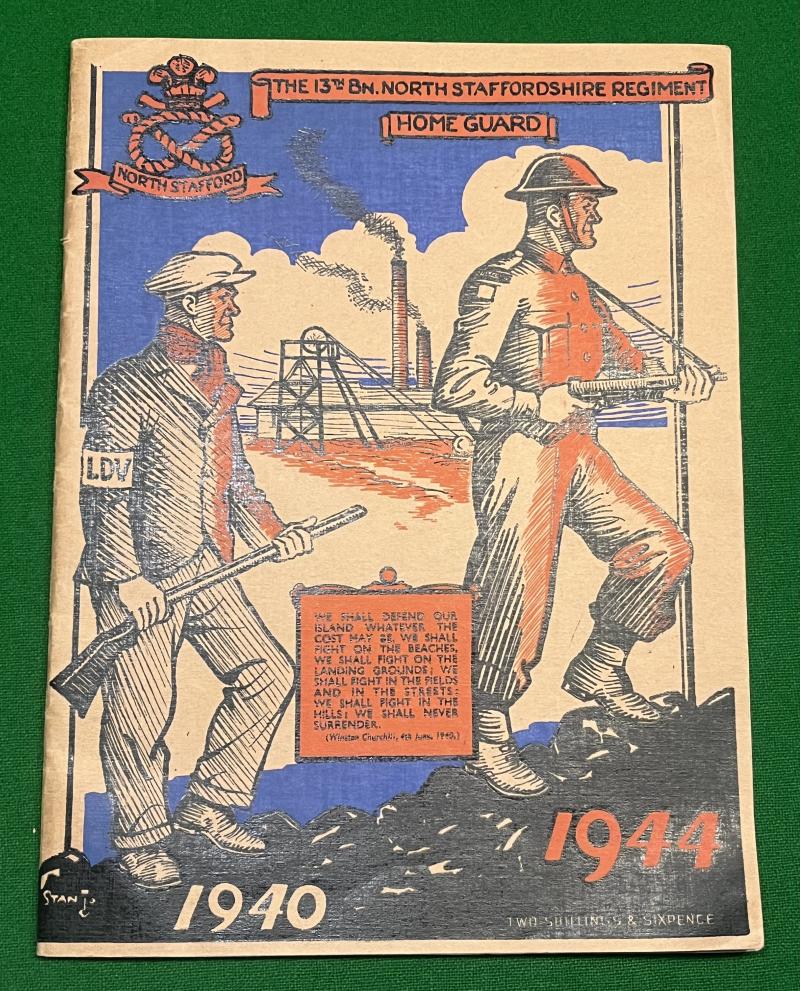 13th Staffordshire, Cannock Home Guard Battalion History.