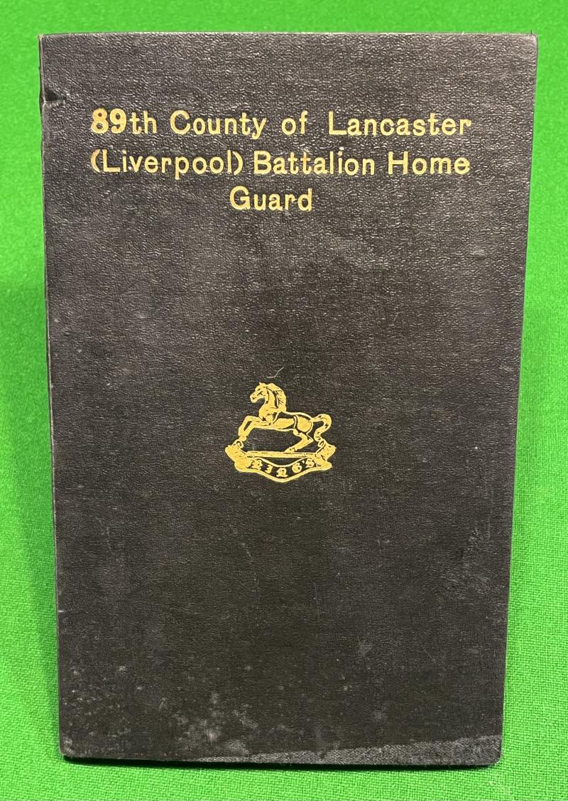 89th CCounty of Lancaster (Liverpool) Battalion Home Guard history.