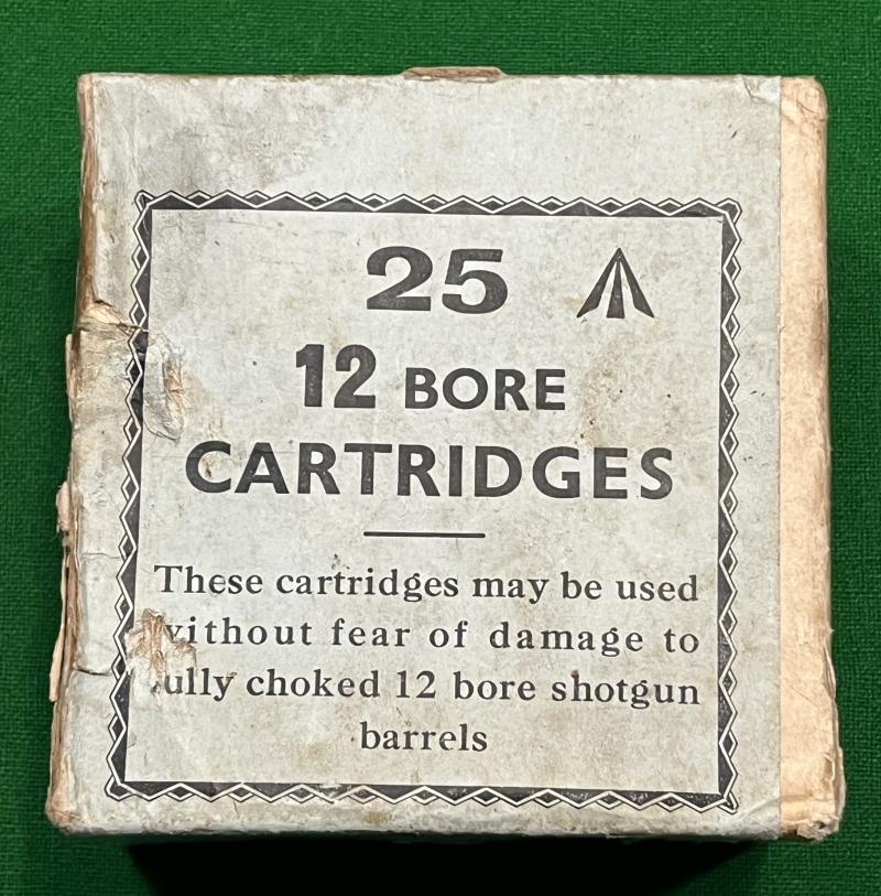 Wartime Shotgun Cartridge Carton.